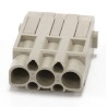 RS PRO Heavy Duty Power Connector Insert Male, 7 Contacts, 10A/40A, RS-HMK Series, 830V 208-4594