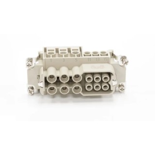 RS PRO Heavy Duty Power Connector Insert Female, 6 Contacts, 16A / 40A Current Rating, 400 / 690V, RS-HWK Series 208-4618