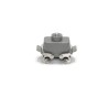 RS PRO Heavy Duty Power Connector Housing Die Cast Aluminium IP65 Cable-to-Cable Hood 2 Lever RS-H10B 208-4753