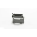 RS PRO Heavy Duty Power Connector Housing Surface Mount Die Cast Aluminium IP65 1 Lever H10A 208-4728