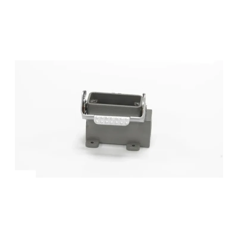 RS PRO Heavy Duty Power Connector Housing Surface Mount Die Cast Aluminium IP65 1 Lever H10A 208-4728