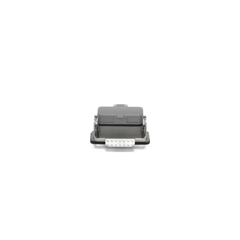 RS PRO Heavy Duty Power Connector Housing Bulkhead, Die Cast Aluminium, IP65, 1 Lever Locking RS-H10B 208-4736