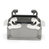 RS PRO Heavy Duty Power Connector Housing Surface Mount Die Cast Aluminium IP65 RS-H10B 2 Lever RS-H10B 208-4801