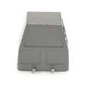 RS PRO Heavy Duty Power Connector Housing H10B Range Side Mount PG29 Thread IP65 4 Levers 208-4785
