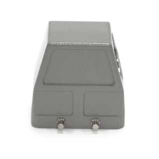 RS PRO Heavy Duty Power Connector Housing H10B Range Side Mount PG29 Thread IP65 4 Levers 208-4785
