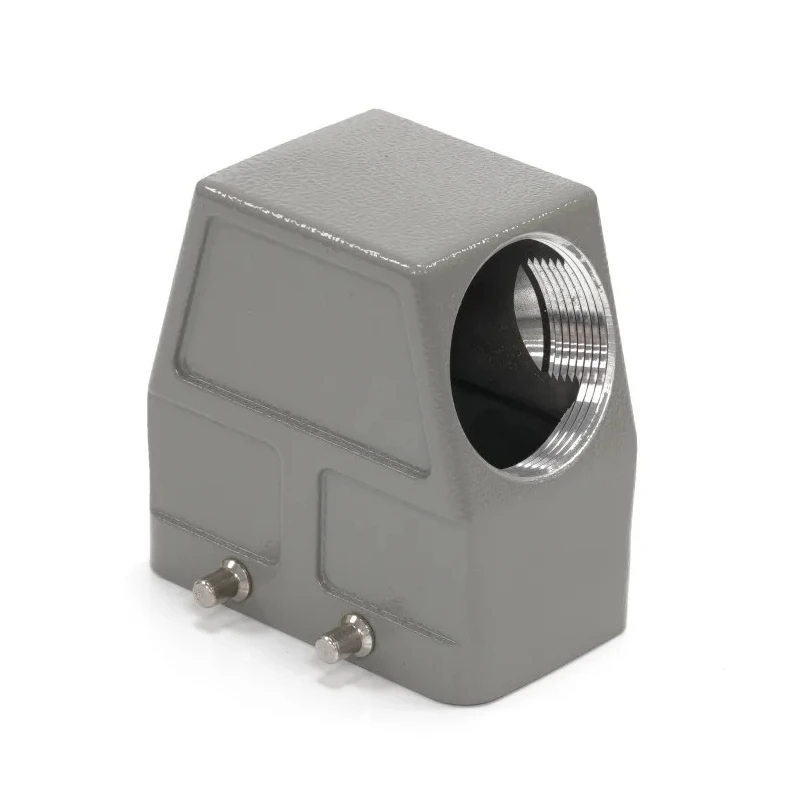 RS PRO Heavy Duty Power Connector Housing H10B Range Side Mount PG29 Thread IP65 4 Levers 208-4785