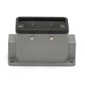 RS PRO H10B Range Heavy Duty Power Connector Housing 4, Surface Mount, Die Cast Aluminium, IP65, PG16 Thread 208-4818