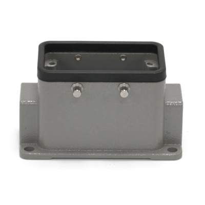 RS PRO H10B Range Heavy Duty Power Connector Housing 4, Surface Mount, Die Cast Aluminium, IP65, PG16 Thread 208-4818