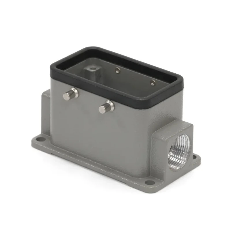 RS PRO H10B Range Heavy Duty Power Connector Housing 4, Surface Mount, Die Cast Aluminium, IP65, PG16 Thread 208-4818