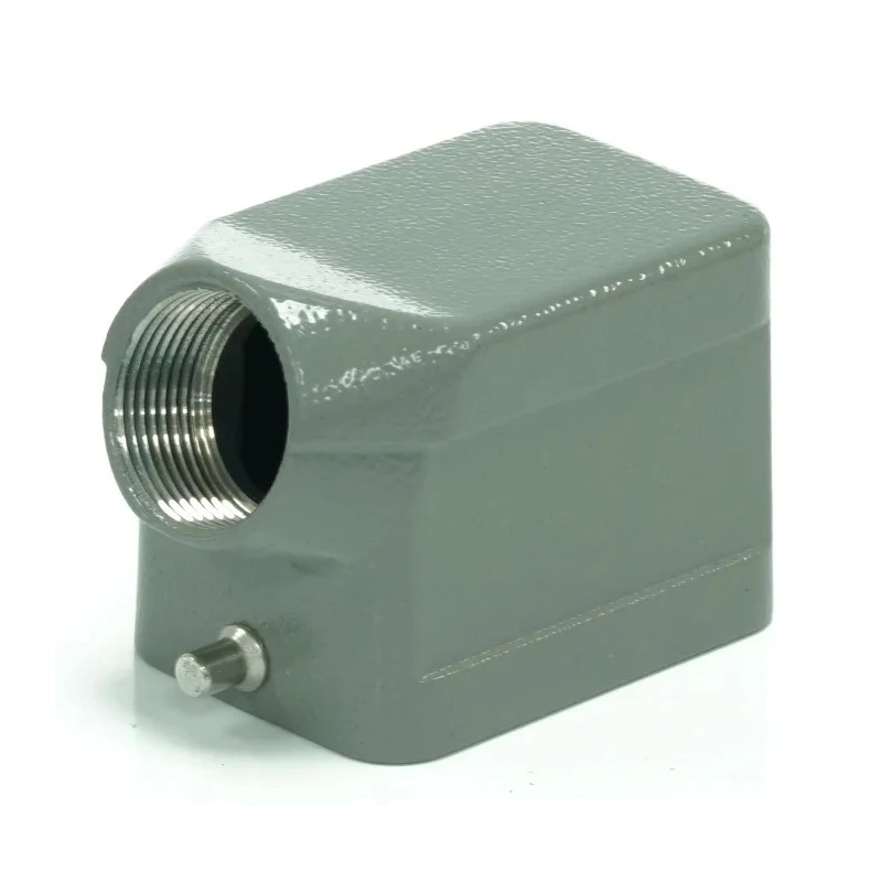 RS PRO Heavy Duty Power Connector Housing RS-H6B Side Mount Die Cast Aluminium IP65 2 Levers M25 Thread RS-H6B 208-4278