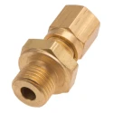RS PRO Brass Compression Fitting for Use with Thermocouple or PRT Probe BSPP Thread RoHS Compliant 839-9490
