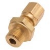 RS PRO Brass Compression Fitting for Use with Thermocouple or PRT Probe BSPP Thread RoHS Compliant 839-9490