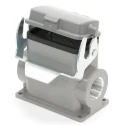 RS PRO Heavy Duty Power Connector Housing H10B Range IP65 Die Cast Aluminium Surface Mount 1 Lever 208-4827