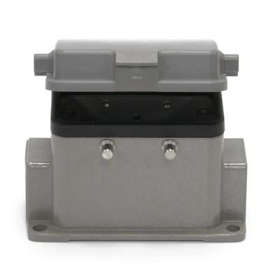 RS PRO Heavy Duty Power Connector Housing Surface Mount Die Cast Aluminium IP65 H10B Series Model 208-4809