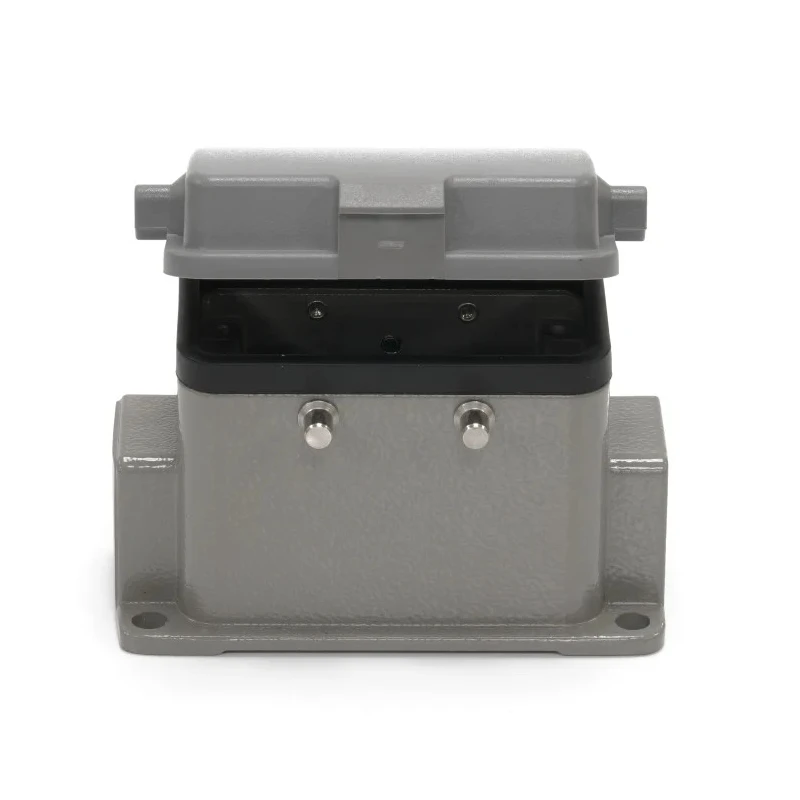 RS PRO Heavy Duty Power Connector Housing Surface Mount Die Cast Aluminium IP65 H10B Series Model 208-4809