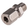 RS PRO Stainless Steel Compression Fitting for Thermocouple or PRT Probe, RoHS Compliant UK Origin 839-9591