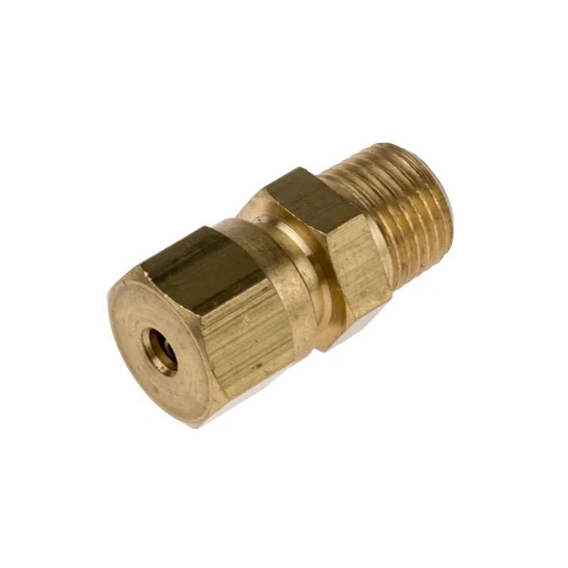 RS PRO Brass Compression Fitting for Use with Thermocouple or PRT Probe, RoHS Compliant, United Kingdom 839-9522