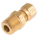 RS PRO Brass Compression Fitting for Use with Thermocouple or PRT Probe, RoHS Compliant Standard 839-9544