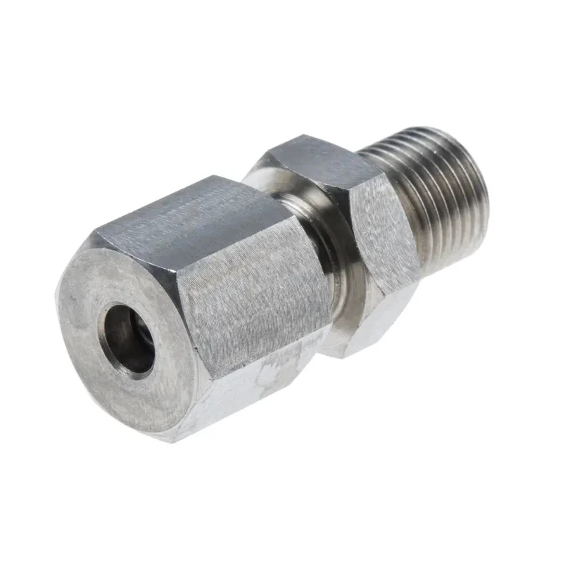 RS PRO Stainless Steel Compression Fitting for Use with Thermocouple or PRT Probe, RoHS Compliant, United Kingdom 839-9569