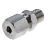 RS PRO Stainless Steel Compression Fitting for Use with Thermocouple or PRT Probe, RoHS Compliant, United Kingdom 839-9569