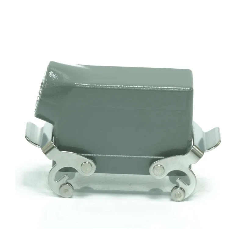 RS PRO Heavy Duty Power Connector Housing Die Cast Aluminium IP65 Top Mount 2 Lever RS-H16B 208-4938