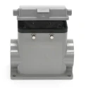 RS PRO Heavy Duty Power Connector Housing Surface Mount Die Cast Aluminium IP65 RS-H10B 208-4851