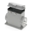 RS PRO Heavy Duty Power Connector Housing Surface Mount Die Cast Aluminium IP65 RS-H10B 208-4851