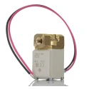 SMC Solenoid Valve 2 Port Normally Closed 12V DC Brass Body 10 Bar Maximum Pressure VX212AZ1D