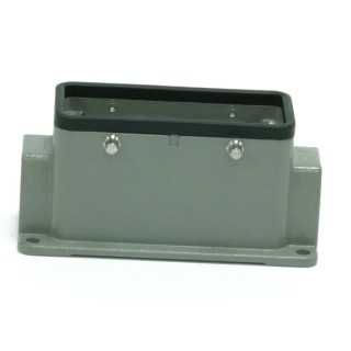 RS PRO Heavy Duty Power Connector Housing Surface Mount Die Cast Aluminium IP65 RS-H16B 208-4970