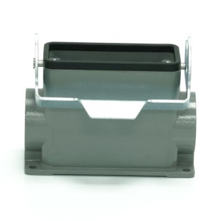 RS PRO Heavy Duty Power Connector Housing Surface Mount Die Cast Aluminium IP65 RS-H16B 208-4979