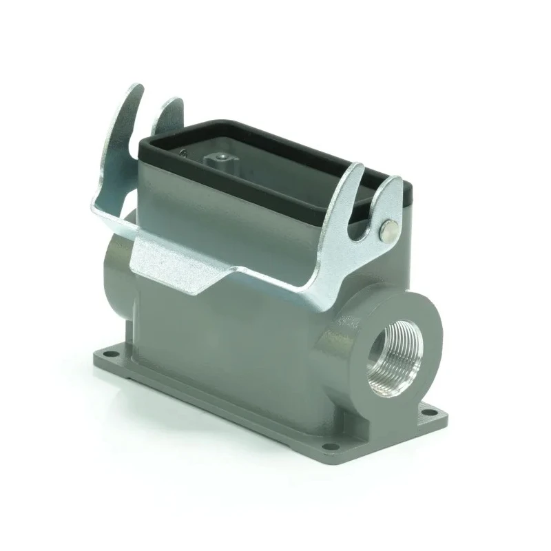 RS PRO Heavy Duty Power Connector Housing Surface Mount Die Cast Aluminium IP65 RS-H16B 208-4979