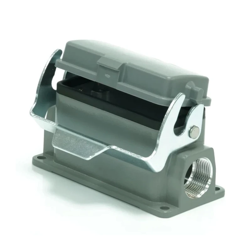 RS PRO Heavy Duty Power Connector Housing Surface Mount Die Cast Aluminium IP65 RS-H16B 208-4962