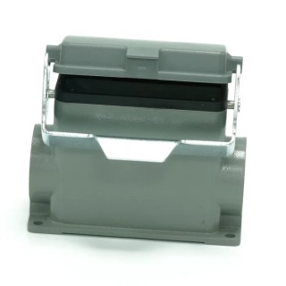 RS PRO Heavy Duty Power Connector Housing Surface Mount Die Cast Aluminium IP65 RS-H16B 208-4988
