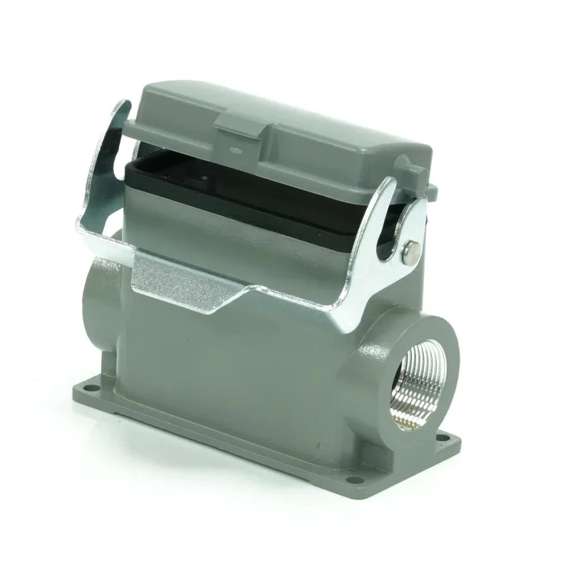 RS PRO Heavy Duty Power Connector Housing Surface Mount Die Cast Aluminium IP65 RS-H16B 208-4988