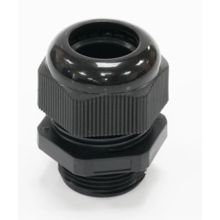 RS PRO Plastic Cable Gland, WNAP Series Thread Size M25, Nylon Material, Straight Cable Entry, White Color 208-4637