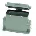 RS PRO Heavy Duty Power Connector Housing Surface Mount Die Cast Aluminium IP65 RS-H16B 208-5005