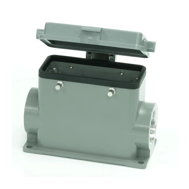 RS PRO Heavy Duty Power Connector Housing Surface Mount Die Cast Aluminium IP65 RS-H16B 208-5005