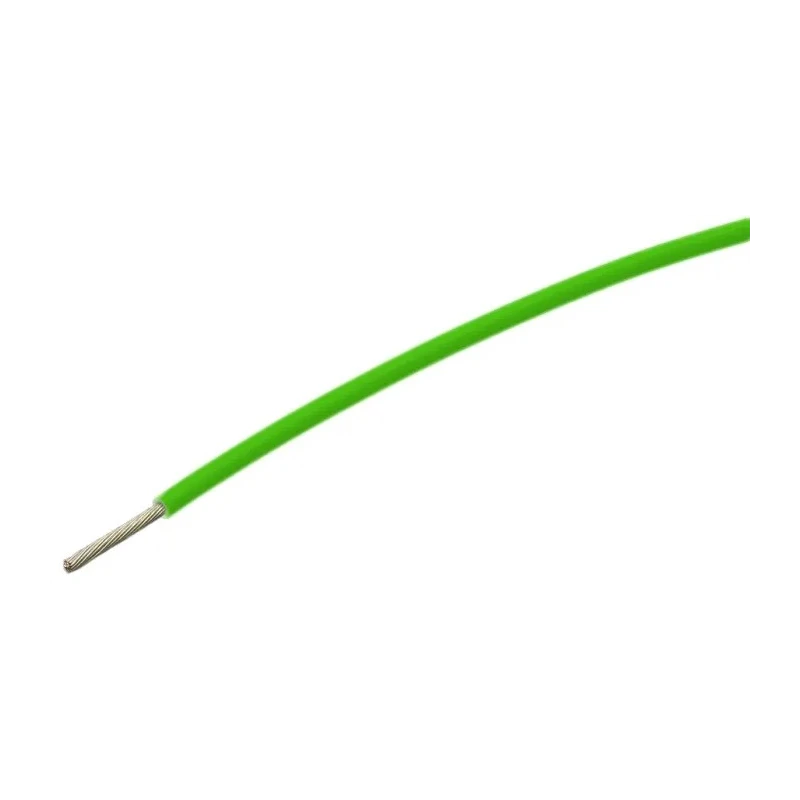 TE Connectivity FlexLite Series Green Hook Up Wire 23 AWG 19 x 0.12 mm Strands 100 m Polyvinyl FLT0111-0.25-5