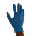 Unigloves Blue Nitrile Disposable Gloves Medical Powder-Free Food Safe 240mm Length GS0034