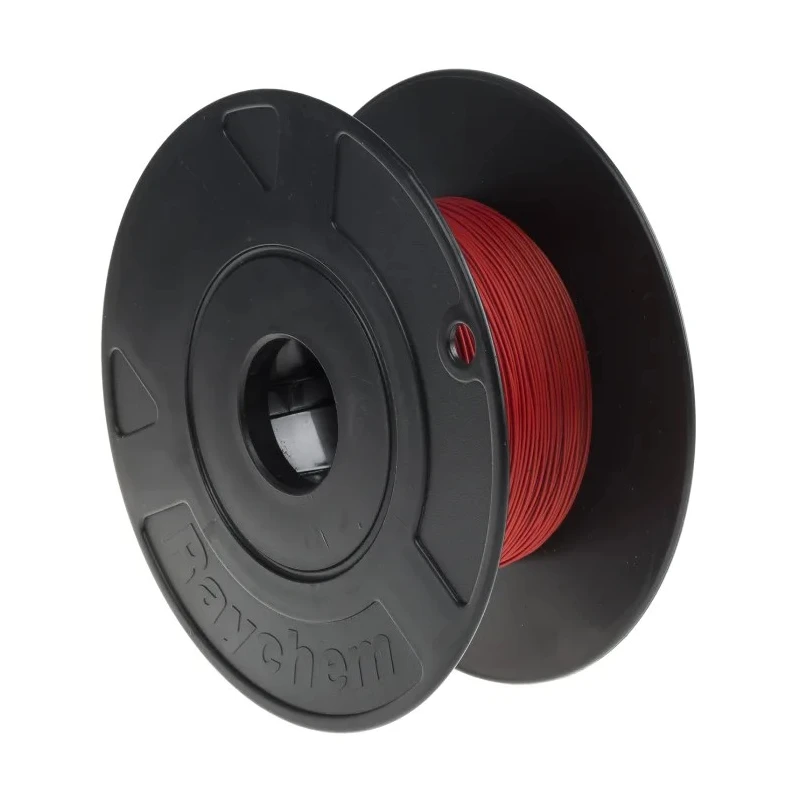 TE Connectivity FlexLite Series Red Hook Up Wire 23 AWG 19 x 0.12 mm Core Strands 100 m Polyvinyl Fluoride FLT0111-0.25-2