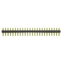 Samtec Pin Header Through Hole Board-to-Board Connector 24 Contacts 2.54 mm Pitch 1 Row Unshrouded TSW-124-05-G-S