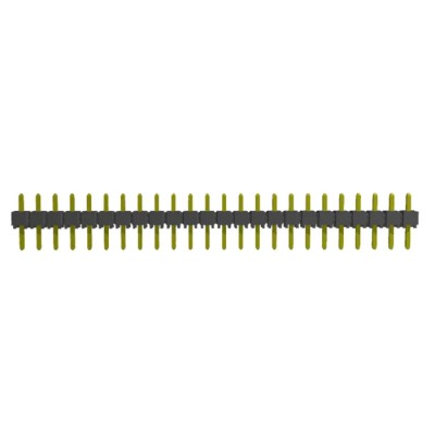Samtec Pin Header Through Hole Board-to-Board Connector 24 Contacts 2.54 mm Pitch 1 Row Unshrouded TSW-124-05-G-S