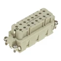 HARTING Heavy Duty Power Connector Insert 16A Han A Series Female 16 Contacts 09200162891