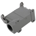 HARTING Heavy Duty Power Connector Hood Surface Mount Die Cast Aluminium IP65 16A 19200160251