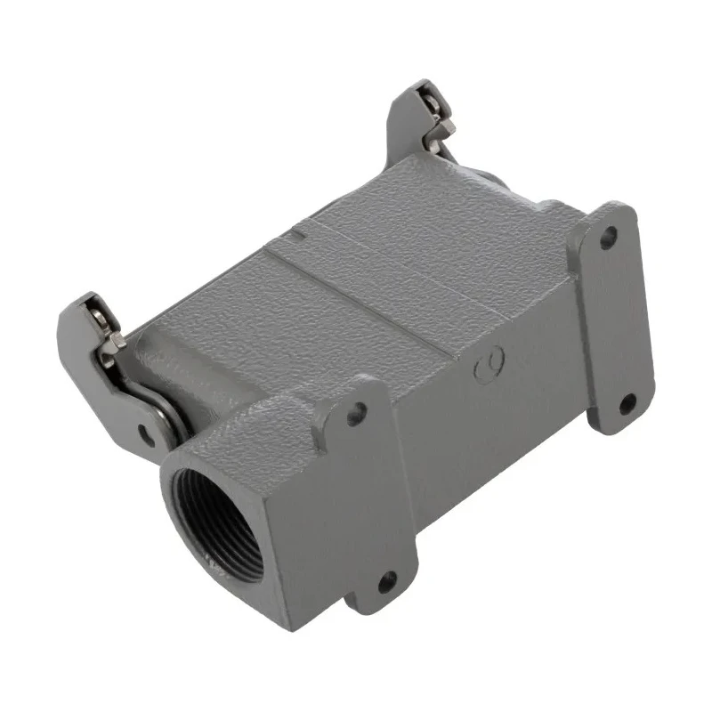 HARTING Heavy Duty Power Connector Hood Surface Mount Die Cast Aluminium IP65 16A 19200160251