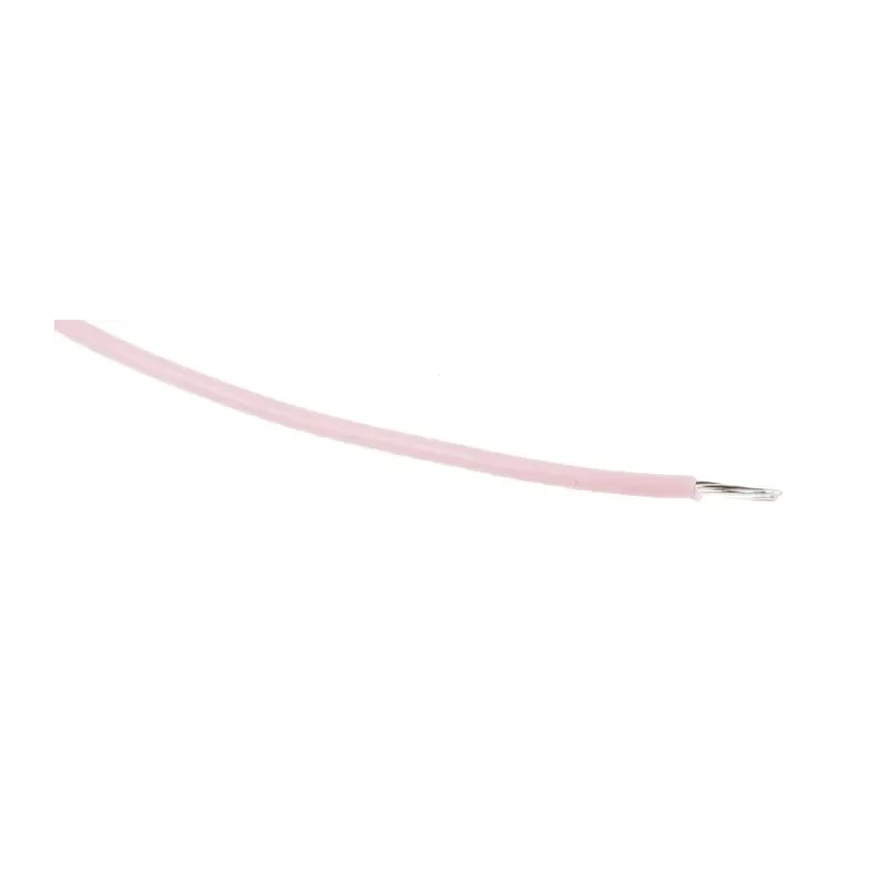 RS PRO Pink 0.12 mm² Hook Up Wire, 26 AWG, 7 x 0.15 mm Core Strands, 0.8 mm Diameter, 100 m Length 841-7184