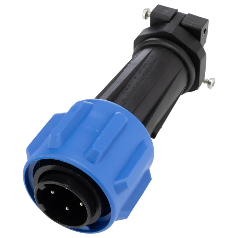 Bulgin Circular Connector, 4 Contacts, Cable Mount Plug, Male, IP68 Rated, 600V, 32A, Polyamide Housing, PXA911