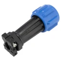 Bulgin Circular Connector, 4 Contacts, Cable Mount Plug, Male, IP68 Rated, 600V, 32A, Polyamide Housing, PXA911