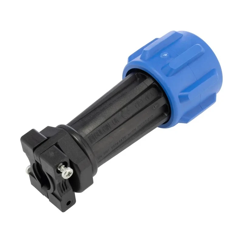 Bulgin Circular Connector, 4 Contacts, Cable Mount Plug, Male, IP68 Rated, 600V, 32A, Polyamide Housing, PXA911