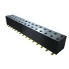 Samtec Right Angle Surface Mount PCB Socket 12-Contact 2 Row 2 mm Pitch 3.2A Liquid Crystal Polymer TLE-106-01-G-DV-A-K-TR